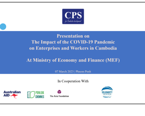PPT Slide 11 (2023 03) The Impact of the COVID-19 Pandemic on Enterprises and Workers in Cambodia EN