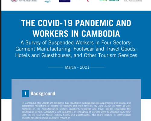 Policy Brief 04 (2021) The Covid 19 pandemic and worker in Cambodia_EN